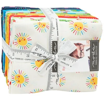 Rainbow Garden 30 Fat Quarter Bundle by Abi Hall for Moda Fabrics - Image 1 of 2