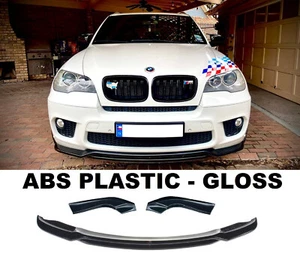 BMW X5 e70 front lip and rear bumper lip spoiler MSPORT bumpers for 11-13 LCI - Bild 1 von 18
