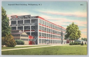 Postcard Ingersoll Rand Building, Phillipsburg, N.J. - Picture 1 of 2