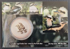 2006 Australia Kookaburra 1 oz Silver (.999) $1 frosted UNC coin - Bild 1 von 3