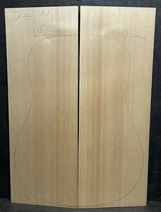 SALVAGED OLD GROWTH WESTERN RED CEDAR GUITAR TOP AA DREAD, ECO-FRIENDLY TONEWOOD - Picture 1 of 4