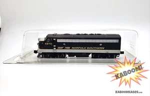 5 x Large N scale locomotive engine clamshell case protective box display - Picture 1 of 2