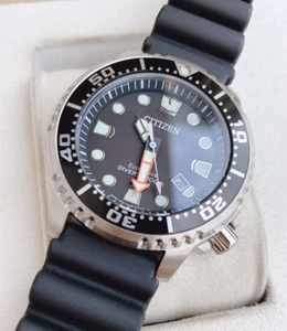 Orologio Uomo Citizen Promaster Diver BN0150-28E Eco-Drive Quadrante Nero - Foto 1 di 5