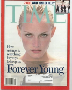 TIME MAGAZINE FOREVER YOUNG (AMBER VALLETTA) NOVEMBER 1996 - Picture 1 of 1