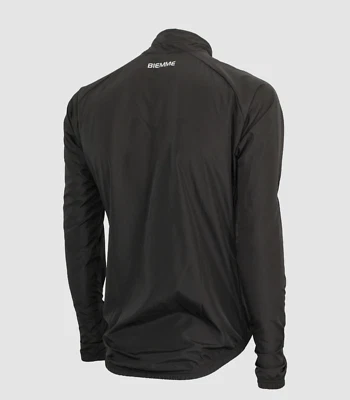 Chaqueta cortavientos básica de ciclismo Biemme - negra - talla XL Foto 1 de 2