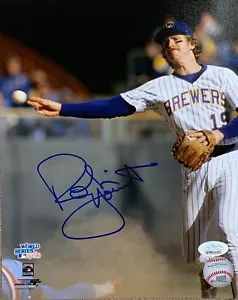 Robin Yount Milwaukee Brewers Autographed 8x10 JSA Witnessed - Picture 1 of 2