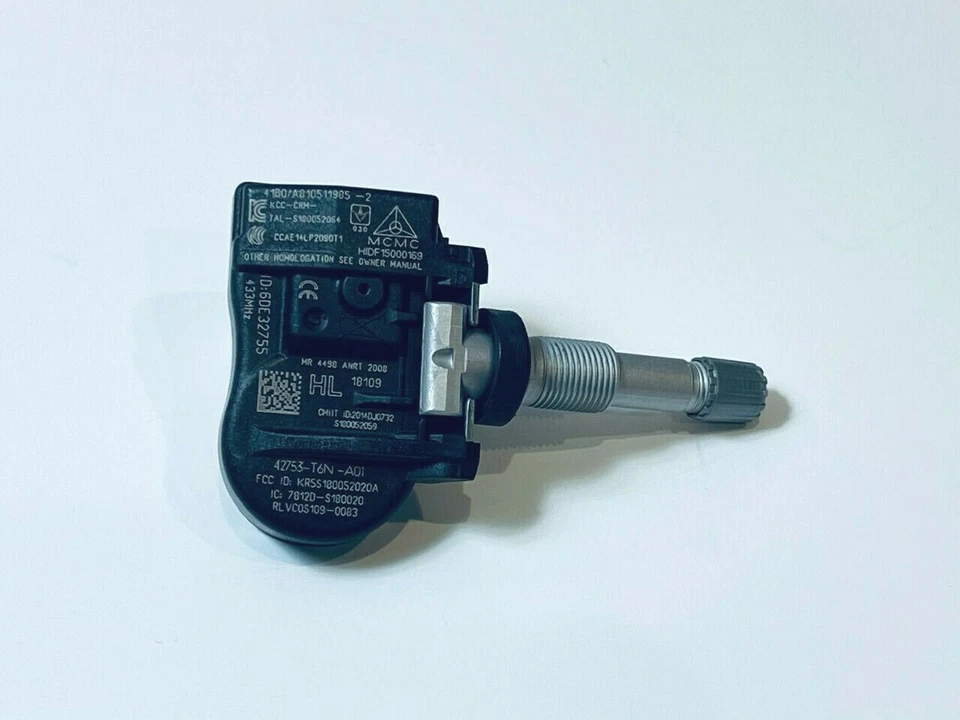 Sensor de presión de neumáticos TPMS ODYSSEY RIDGELINE ACURA Honda 42753-T6N-A01 Foto 1 de 1