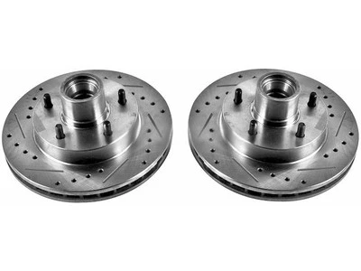 For 1979-1980 Pontiac Grand Am Brake Rotor Set Front Power Stop 78548VDSC - Image 1 of 2