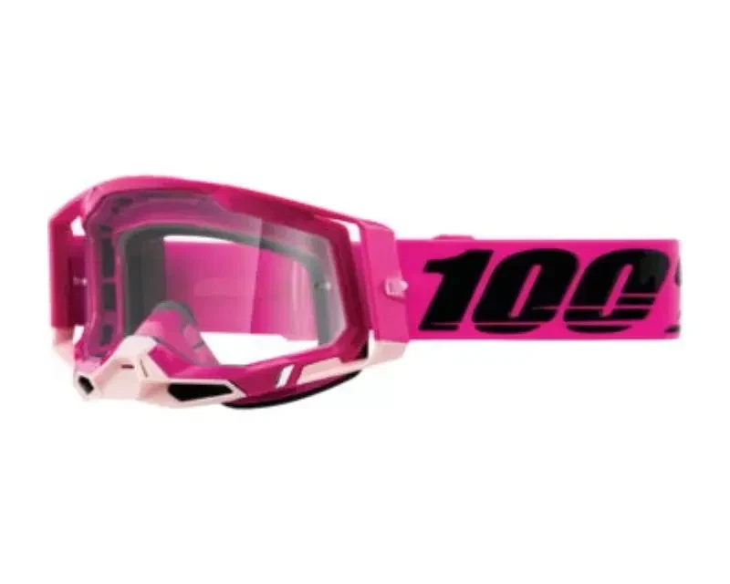 Novo Óculos 100% RACECRAFT 2 Adulto Maho Rosa Lente Transparente com Rasgos 50121-101-08 - Imagem 1 de 1