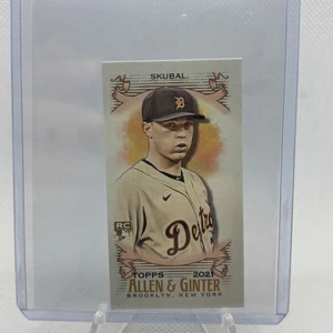 Topps Allen & Ginter #245 2021 Tarik Skubal Mini A & G Back - Imagen 1 de 2