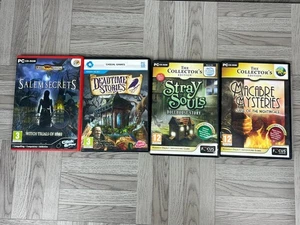 PC CD Rom Spielepaket - 4 x Spooky Mystery PC Spiele - Salem Secrets, Stray Souls - Bild 1 von 8