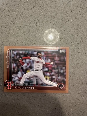 2025 Topps 更新系列 - Aroldis Chapman #US116 金色 /2025 — 第 1/2 张图片