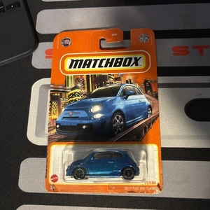 Matchbox - 2022 Mainline 11/100 2019 Fiat 500 Turbo (BBHFP29) - Picture 1 of 2