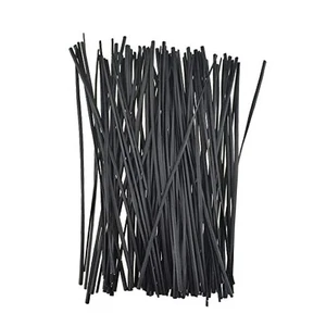 HAHIYO 300PCs 5Inches PVC Plastic Twist Ties Bread Candy Coffee 5 Inches Black - Picture 1 of 8