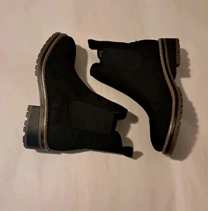Kensie Women's Khai Chelsea Black Boot Size 7.5 - Picture 1 of 8