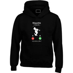 SWEAT ENFANT UNISEXE L'ILE MAYOTTE M'APPELLE DOM TOM - Imagen 1 de 5