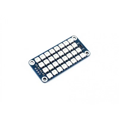 4 × 8 RGB LED HUT True Color Display Modul Unterstützung jede Revision von Raspberry Pi - Bild 1 von 4