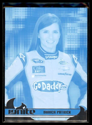 2013 Press Pass Ignite Racing NASCAR CYAN Parallel #29 Danica Patrick - Image 1 of 2