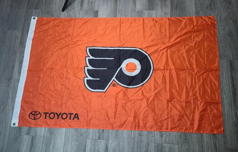 Philadelphia Flyers Yard Tailgate Flag Toyota 59" x 35" Cover