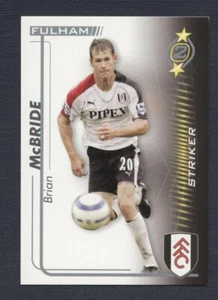 SHOOT OUT 2005/06 (05/06) - RED BACK - BRIAN McBRIDE - FULHAM - Picture 1 of 2