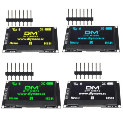 2.42"OLED Display Module 128*64 HD Display Screen IC I2C SPI Serial SSD1309 New - Image 1 of 4