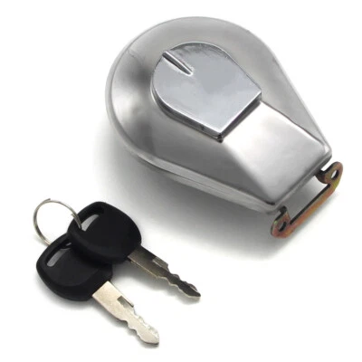Fuel Gas Tank Cap Cover Keys for Honda VT750C Shadow CB650SC CB250 VRX400 CBX750 - Image 1 of 4
