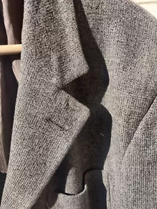Ermenegildo Zegna Couture Herren Wolle/Kaschmir Grau Jacke Größe EU52 Neuwertig! - Bild 1 von 8