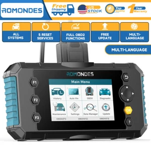 Romondes Car OBD2 Scanner Car Full System ABS EPB Oil SAS Reset Diagnostic Tool - Bild 1 von 6