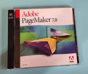 2 KEYS Adobe PageMaker 7.0 for Windows Full Retail Version - Picture 1 of 4