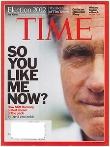 TIME Magazine January 16, 2012 Election Mitt Romney, Tim Tebow, Downton Abbey, - Imagen 1 de 1