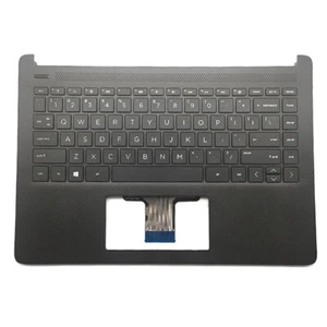 New For HP 14-DQ 14-FQ 14-DQ1059WM 14DQ Palmrest Keyboard L61504-001 M03796-001 - Afbeelding 1 van 8