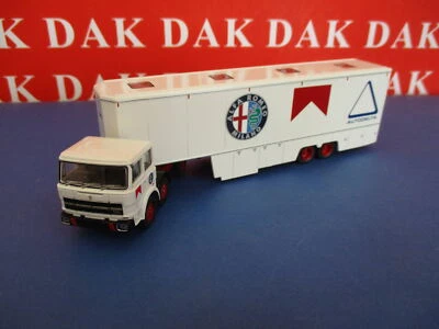 1/87 Modellino Camion Truck Fiat 691 T Scuderia Alfa Romeo Autodelta 1970 - Immagine 1 di 4