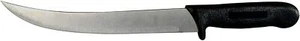 Cuchillo de carnicero de 10"" - cementerio - hoja curva - importaciones de cubiertos Cozzini - Imagen 1 de 3