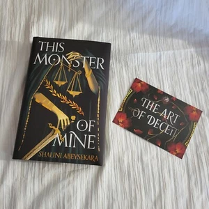 This Monster of Mine by Shalini Abeysekara April 2025 Adult Fairyloot Signed - Imagen 1 de 13