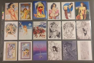 Steve Woron's Female Fantasy Art 1993 Base Trading Card Set 72 Karten - Bild 1 von 8