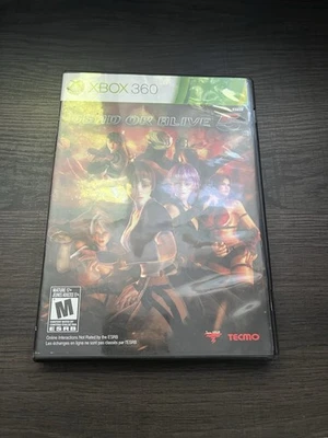 Dead or Alive 5 (Microsoft Xbox 360, 2012) MANUAL ONLY With Case - Изображение 1 из 3