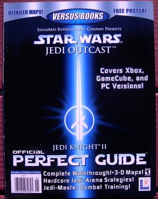 STAR WARS Jedi Knight II Outcast PERFECT GUIDE Versus Books XBOX Nintendo - Image 1 of 4