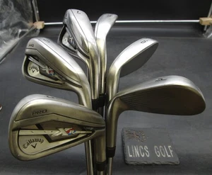 Set of 6x Callaway XR Pro Irons 5-PW Regular Steel Shafts GolfPride Grips* - Picture 1 of 6