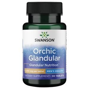 Swanson Orchic Glandular 1 G 30 Tablets - Picture 1 of 6