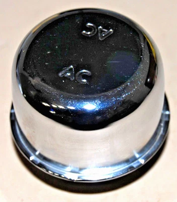 NOS Corvette FB52 FB-52 6423033 NOS Chrome Push In Valve Cover Oil Cap AC Delco - Image 1 of 4