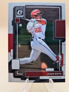 2022 Panini Donruss Optic Baseball Juan Soto card #191 Washington Nationals - Picture 1 of 2