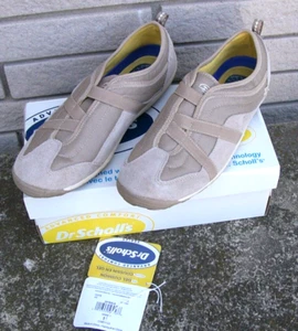 Dr. Scholls Slipper hellbraune Sneakers aus Leder Größe 11 Nola - Bild 1 von 4