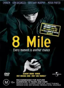 8 Mile Eminem DVD Top-quality Free UK shipping - Picture 1 of 7