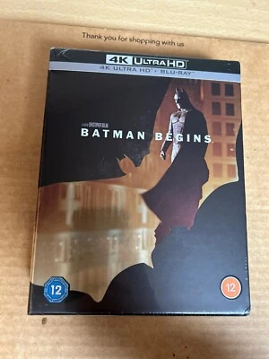 Batman Begins Ultimate Collector's Edition 4K UHD Blu Ray Steelbook NEW & SEALED - Image 1 of 4