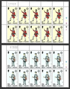 GB / ISLE OF MAN QE11 1979 EUROPA HALF SHEETS MINT (NH) - Picture 1 of 1