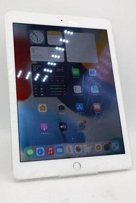 Apple iPad Air 2 64GB WLAN A1566 Weiß Displayschaden #5082 - Bild 1 von 4