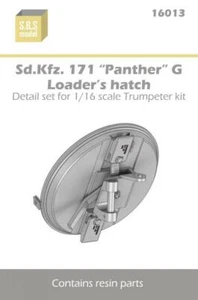 Modelos S.B.S, 1/16, SBS-16013, coche eléctrico Sombra de cargador G 171 ""Panther"" para trompeta - Imagen 1 de 4