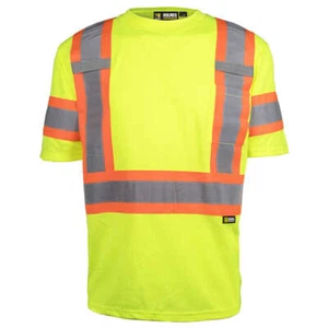 Holmes Workwear HI-VIS short sleeve T-Shirt - Picture 1 of 2