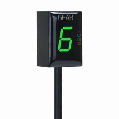 Motorcycle Gear Indicator Green LED Display for Yamaha YZF-R6 Fz-16 Fz1 Fzs1000 - Image 1 of 4