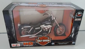 Maisto - Harley Davidson 2006 FXDBI Dyna Street Bob (negro) - escala 1:12 - Imagen 1 de 1